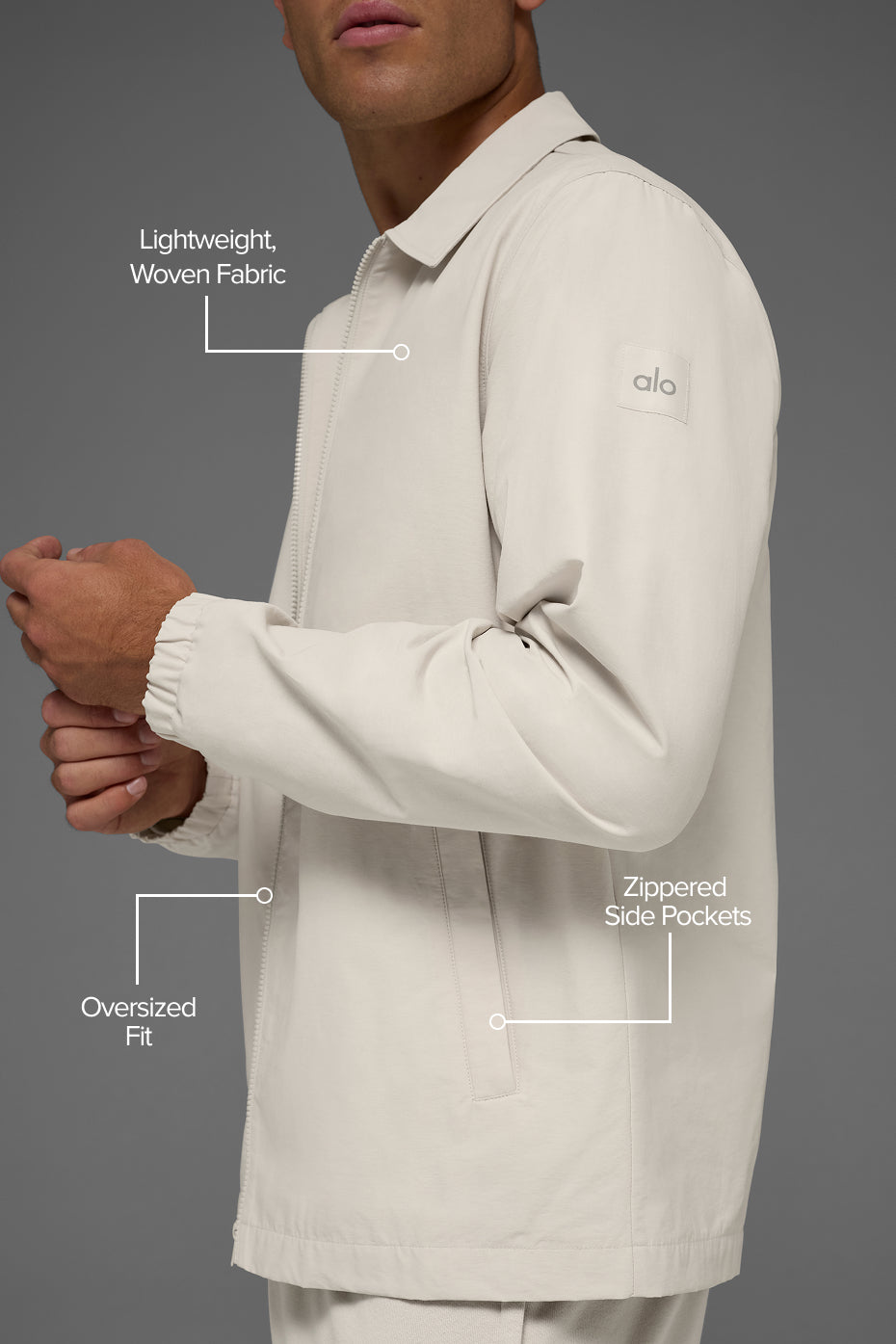 Torrent Overshirt - Bone image 2