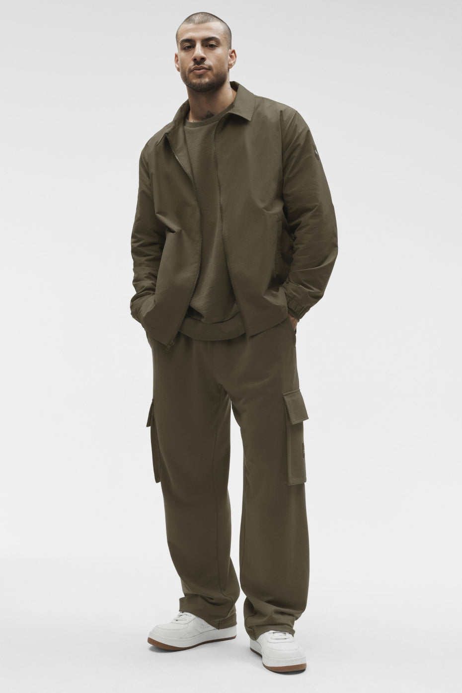 Torrent Overshirt - Olive Tree image 6