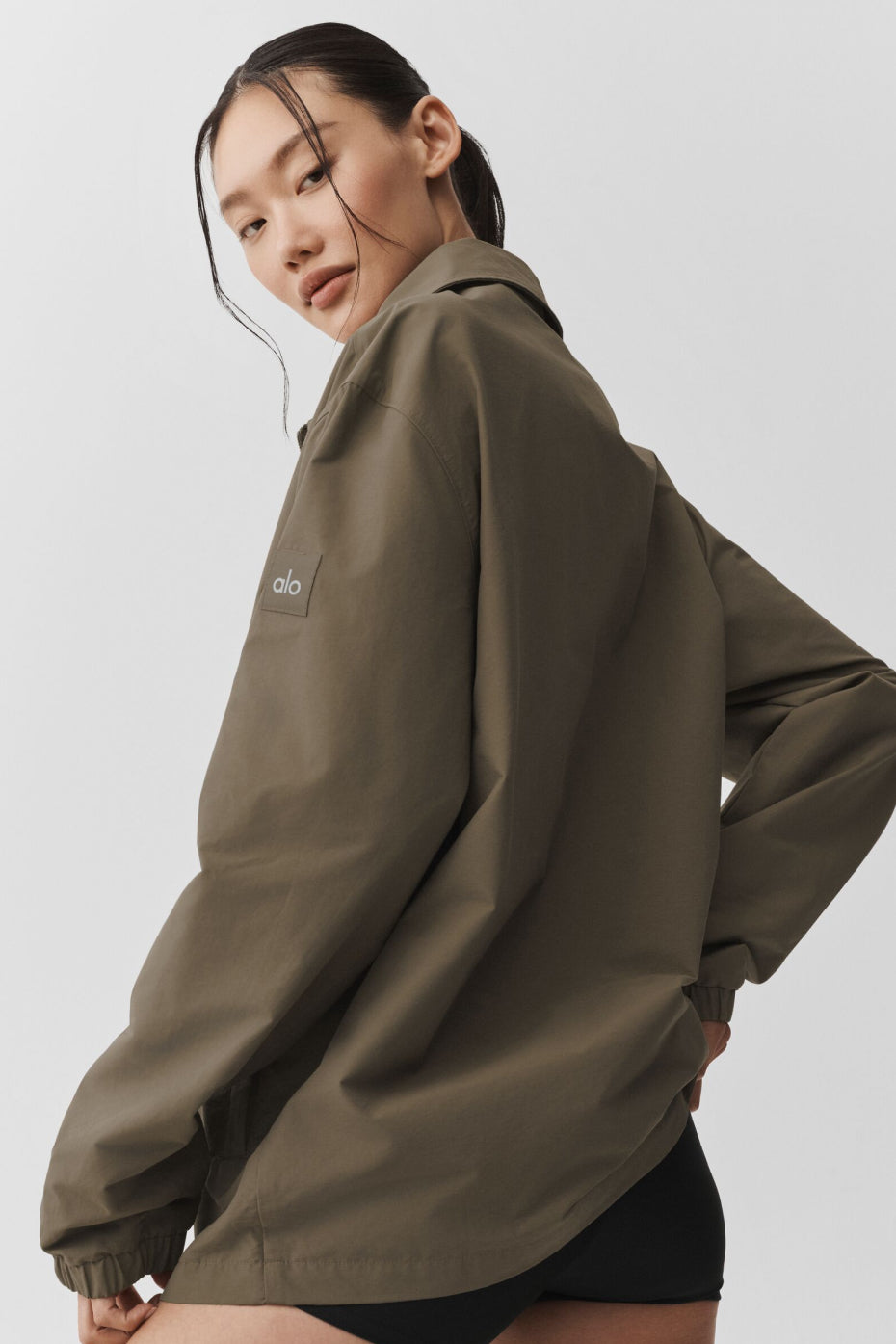 Torrent Overshirt - Olive Tree image 2