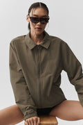 Torrent Overshirt - Olive Tree image 1