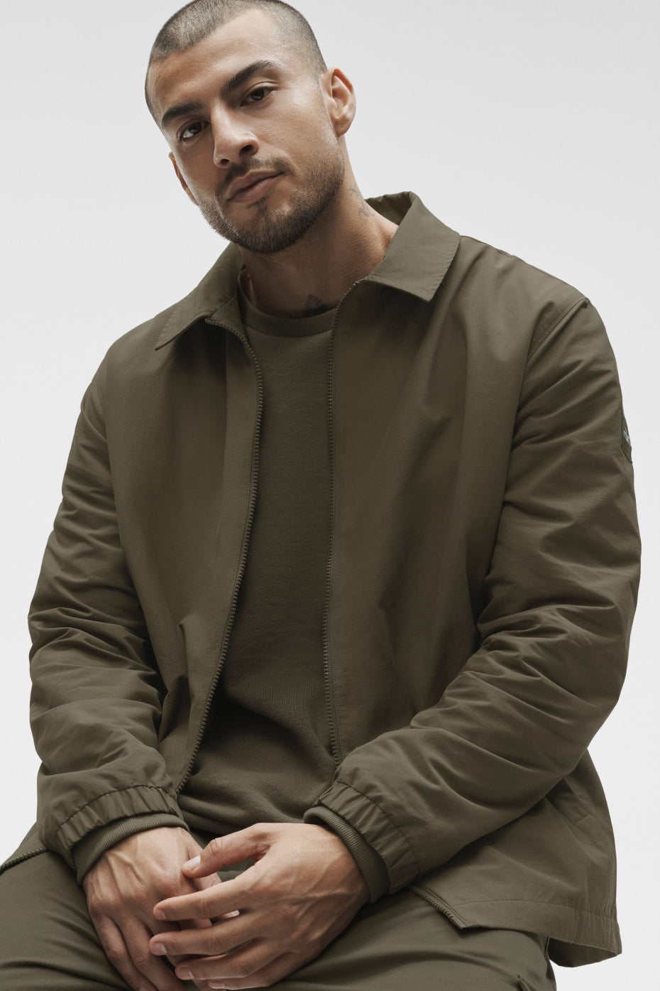 Torrent Overshirt - Olive Tree image 5