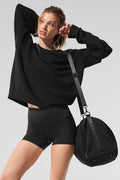 Chill Crew Neck Pullover - Black image 1
