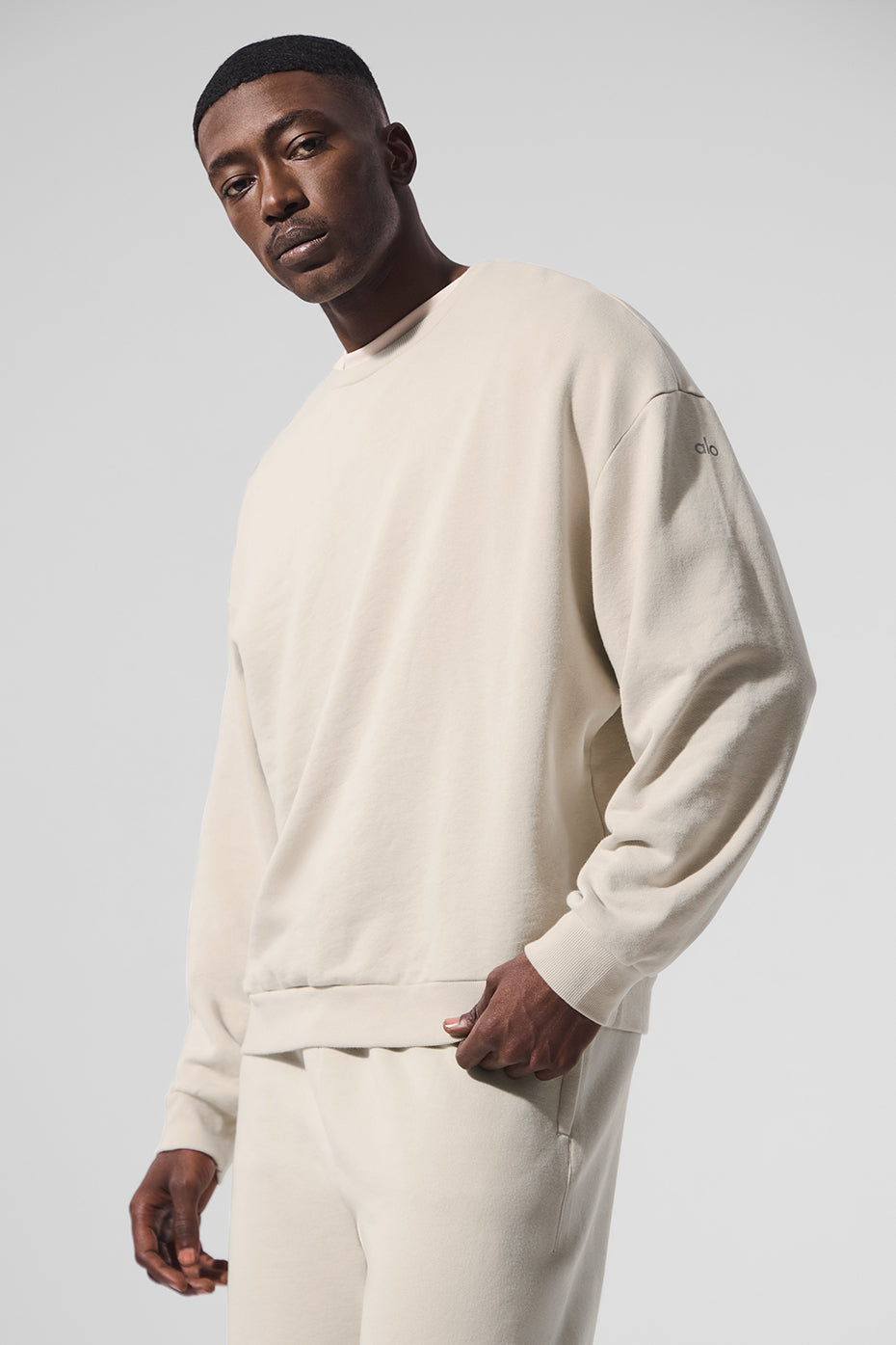 Chill Crew Neck Pullover - Bone image 3