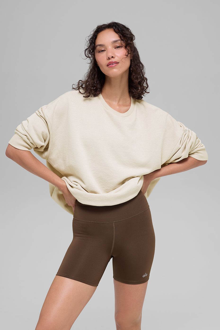Chill Crew Neck Pullover - Bone image 1