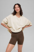 Chill Crew Neck Pullover - Bone image 1