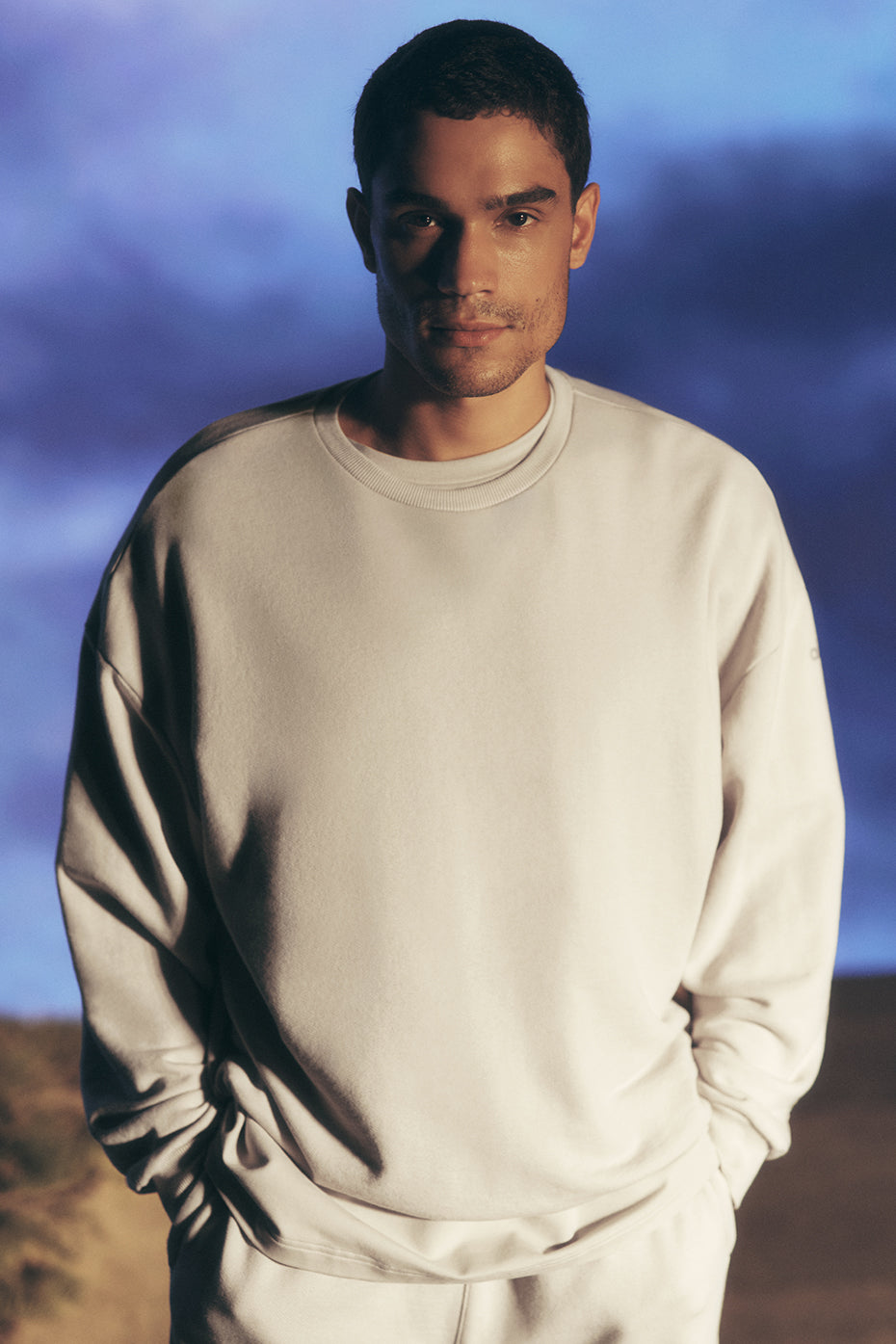 Chill Crew Neck Pullover - Bone image 1