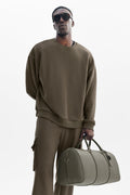 Chill Crew Neck Pullover - Olive Tree image 1