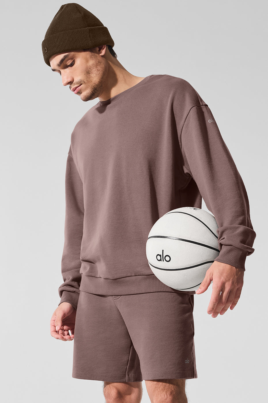 Chill Crew Neck Pullover - Mushroom image 3