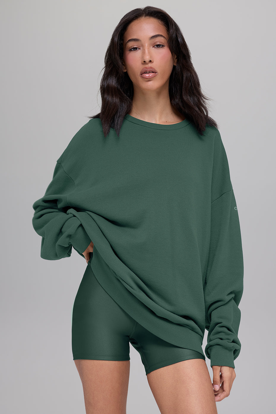 Chill Crew Neck Pullover - Clover Green image 1
