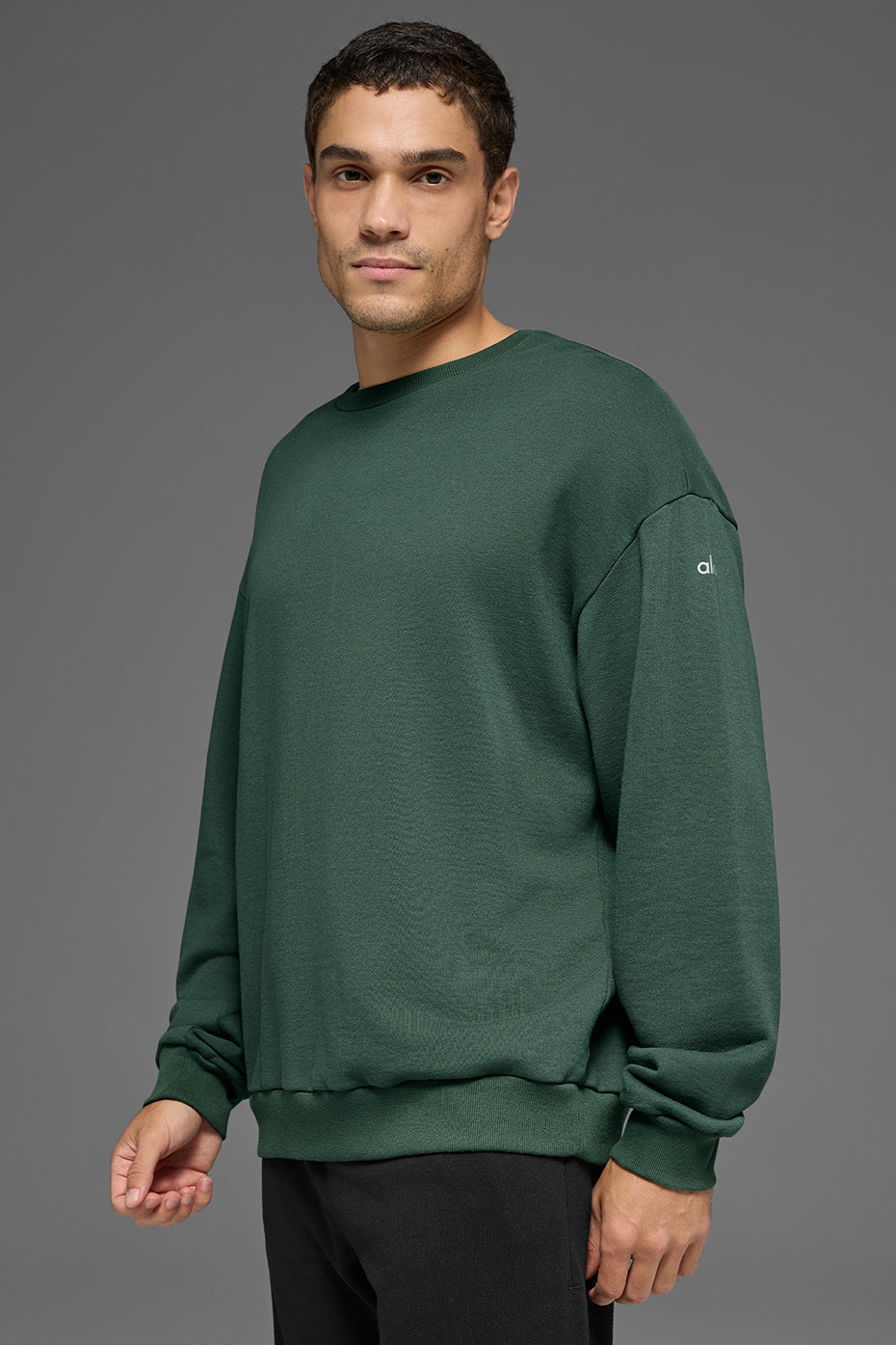 Chill Crew Neck Pullover - Clover Green image 2