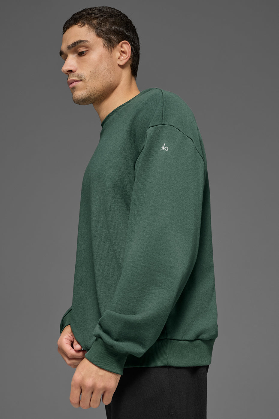 Chill Crew Neck Pullover - Clover Green image 4