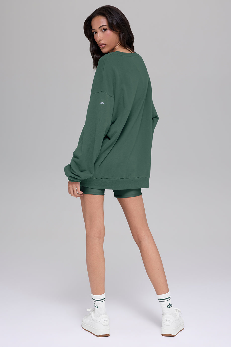 Chill Crew Neck Pullover - Clover Green image 3