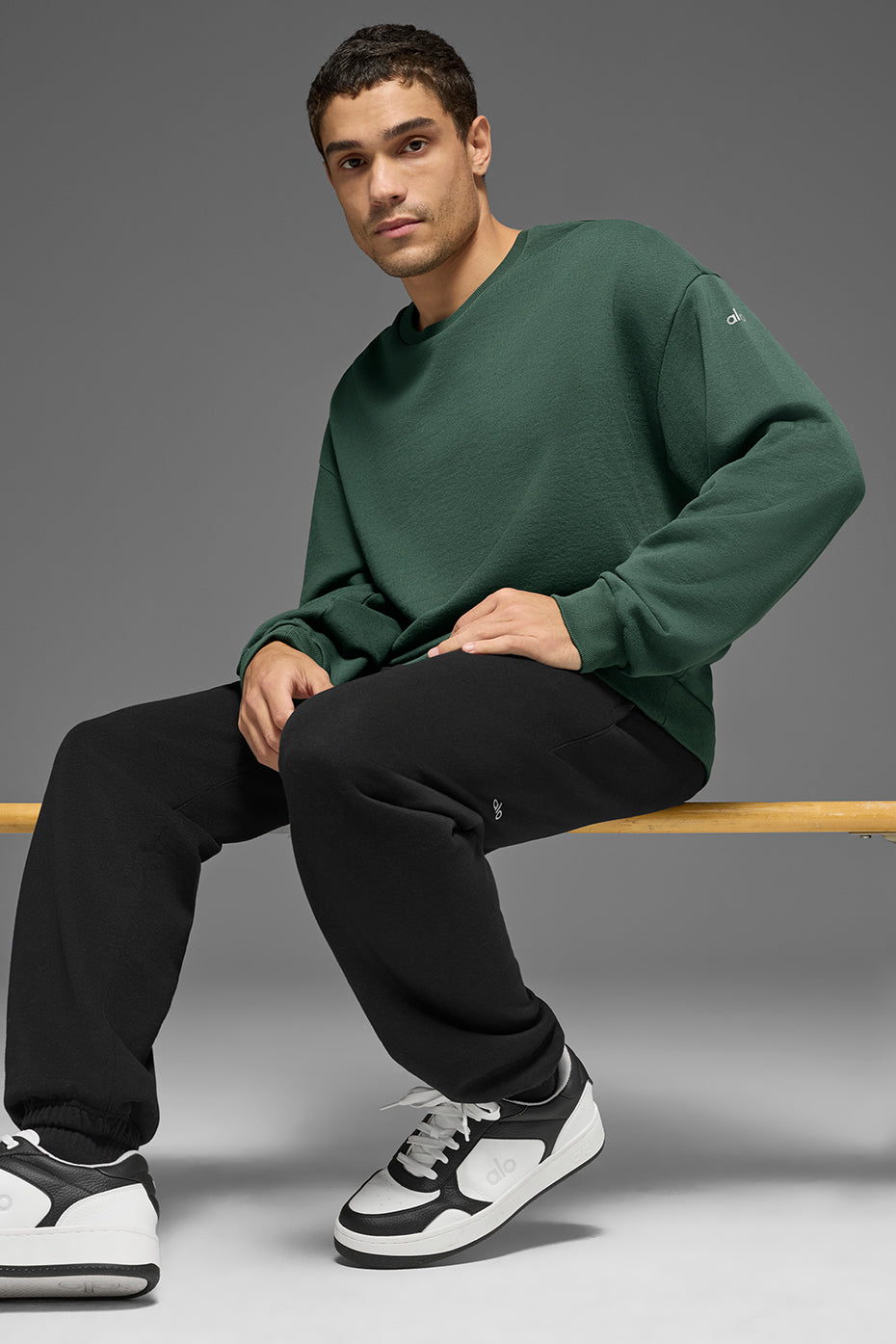 Chill Crew Neck Pullover - Clover Green image 5