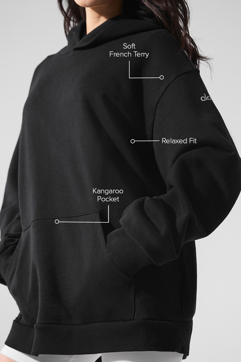 Chill Hoodie - Black image 2