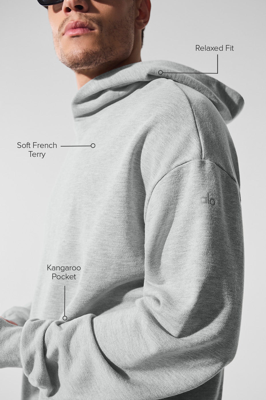 Chill Hoodie - Athletic Heather Grey image 2