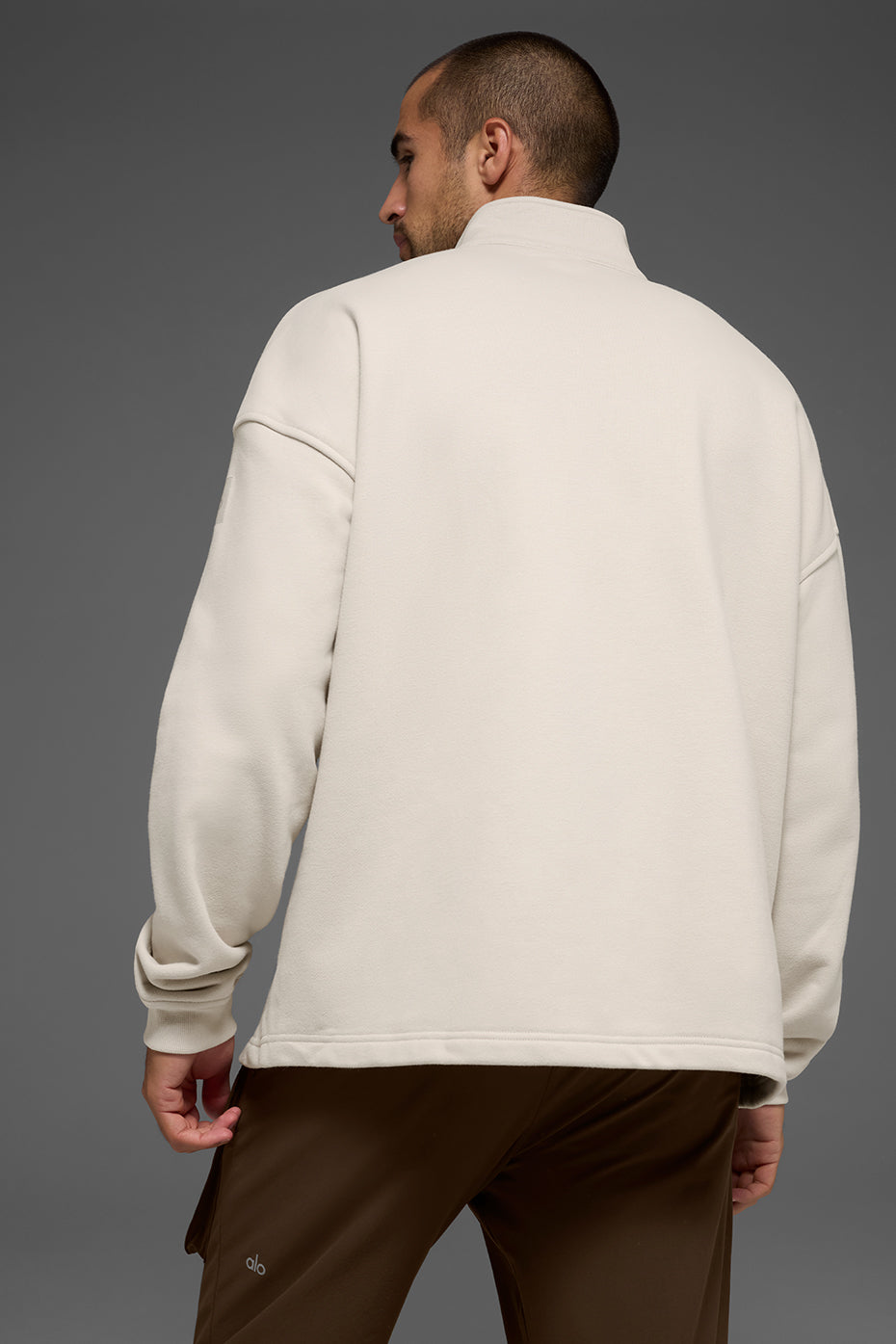 Renown Heavy Weight 1/4 Zip - Bone image 3