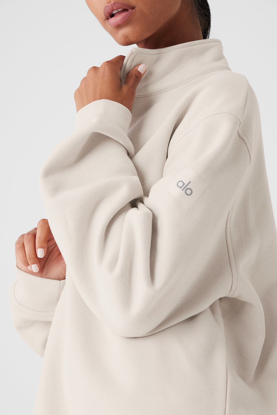 Renown Heavy Weight 1/4 Zip - Bone image 5