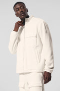 Polar Fleece Ridge Full Zip Jacket - Ivory image 1