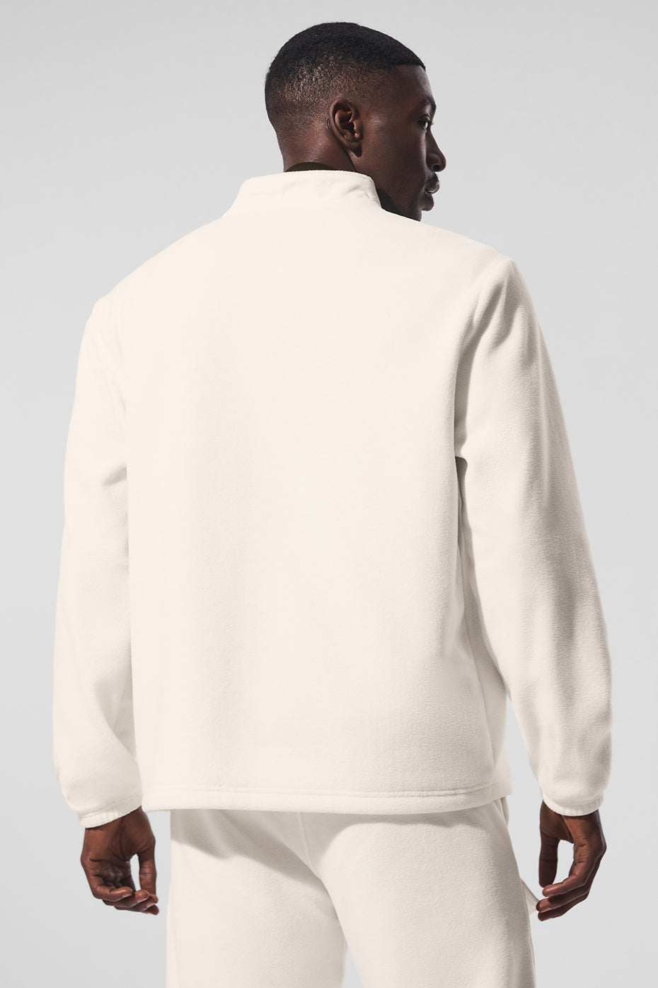 Polar Fleece Ridge Full Zip Jacket - Ivory image 3