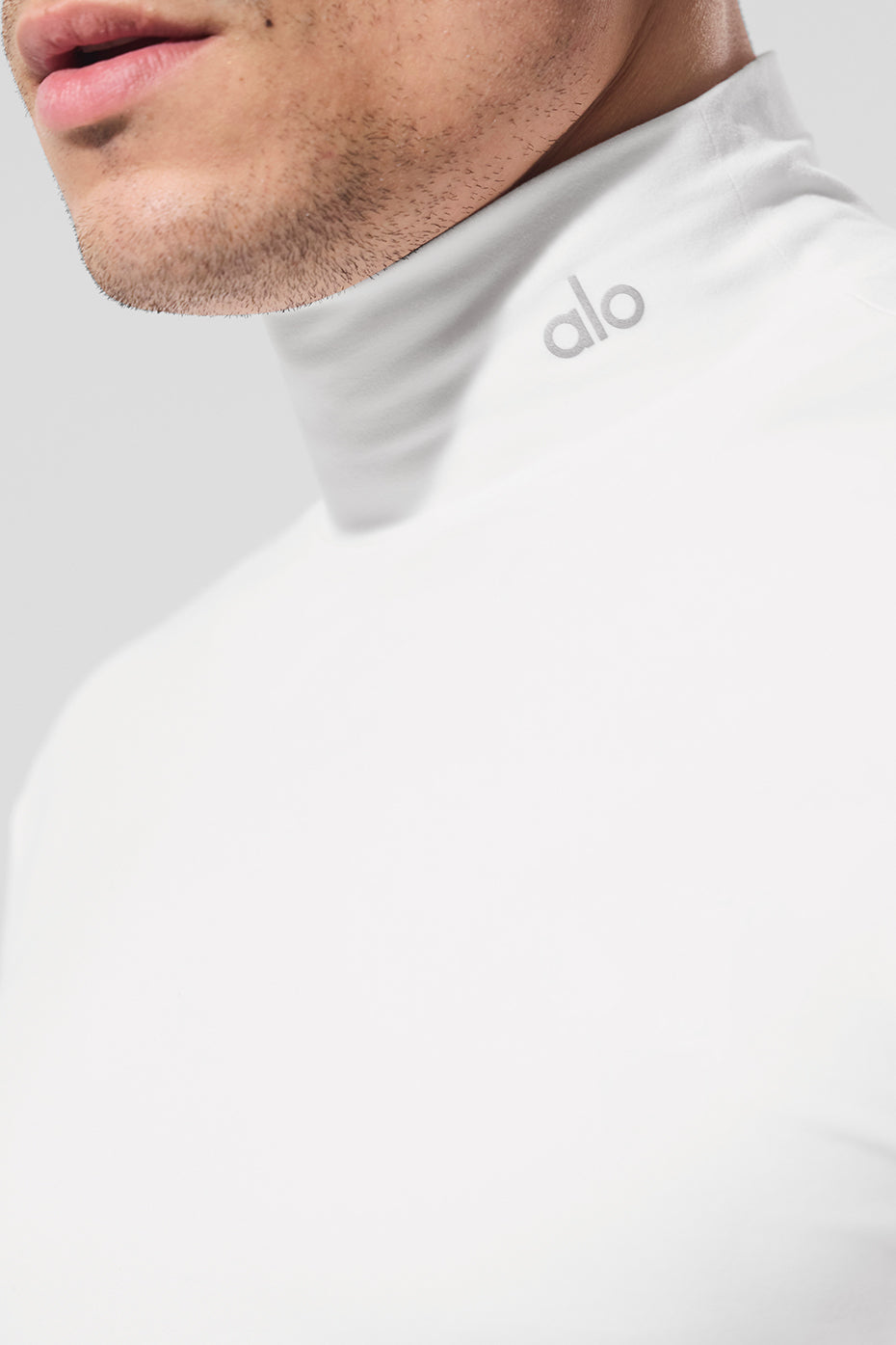 Conquer Reform Mock Neck Long Sleeve - White image 4