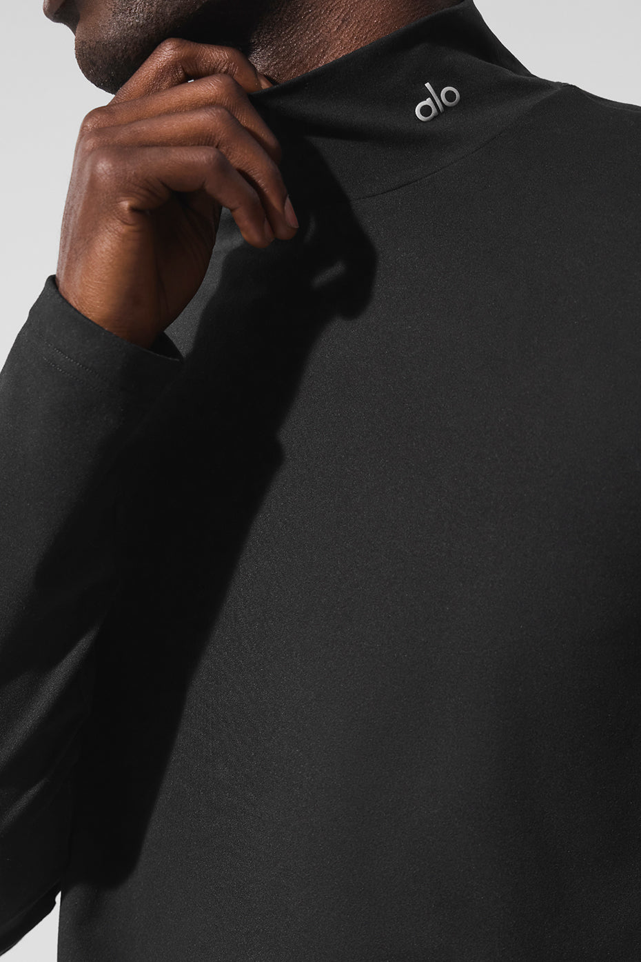 Conquer Reform Mock Neck Long Sleeve - Black image 2