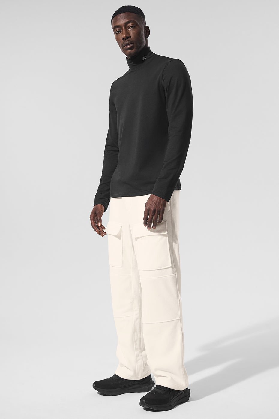 Conquer Reform Mock Neck Long Sleeve - Black image 4