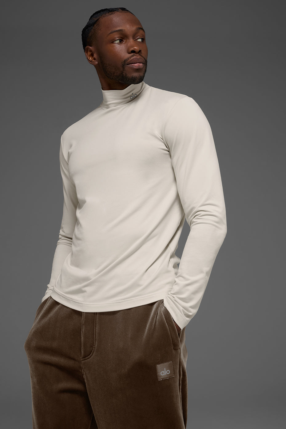 Conquer Reform Mock Neck Long Sleeve - Bone image 1