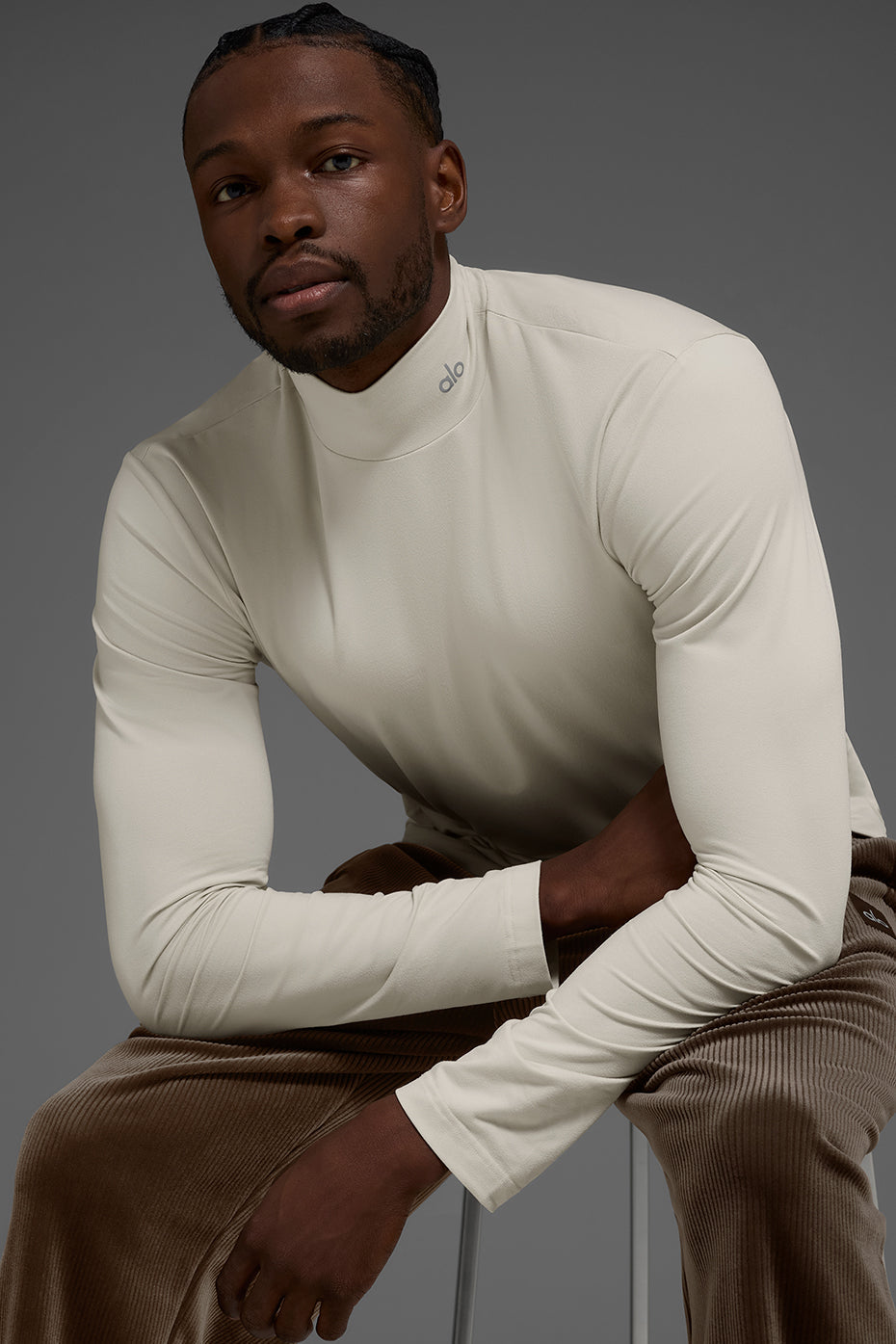Conquer Reform Mock Neck Long Sleeve - Bone image 6