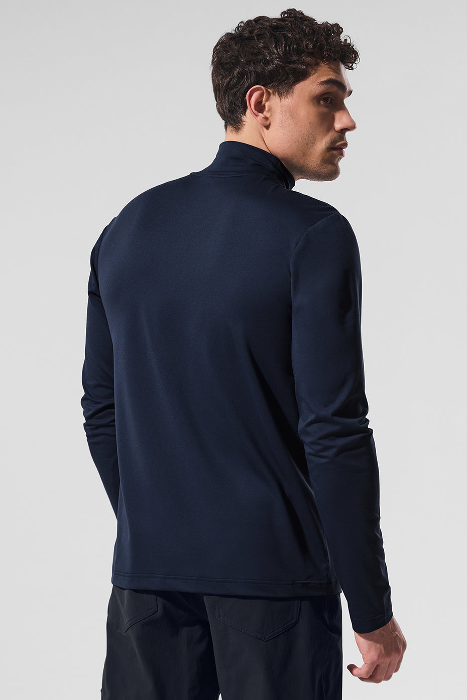 Conquer Reform Mock Neck Long Sleeve - Navy image 3