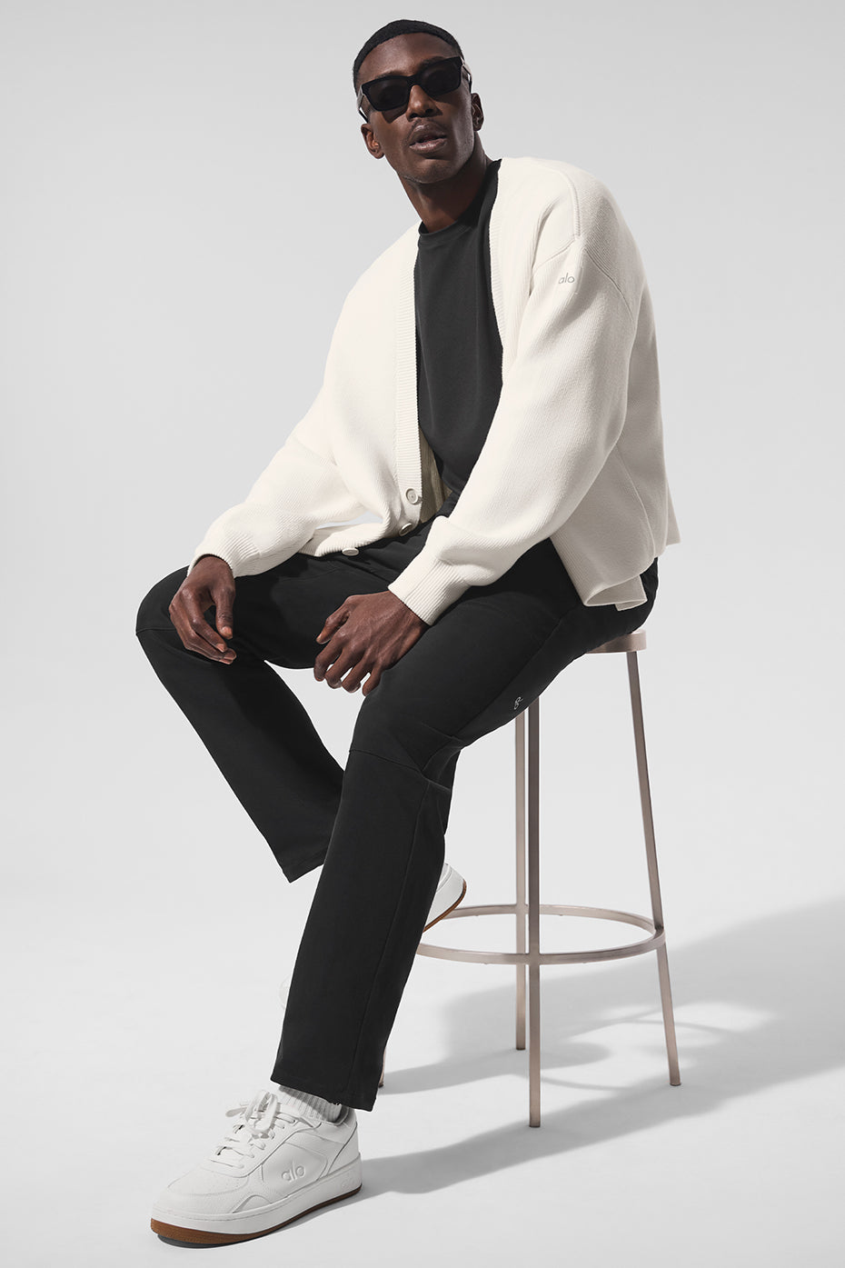 Scholar Cardigan Sweater - Ivory image 4