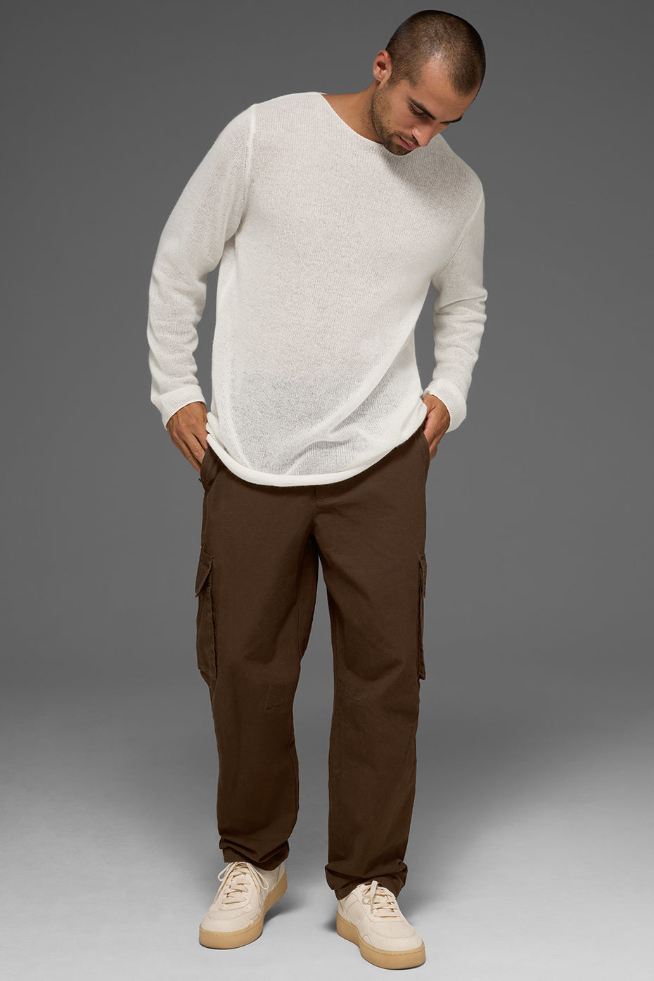 Cashmere Reform Long Sleeve - Ivory image 4