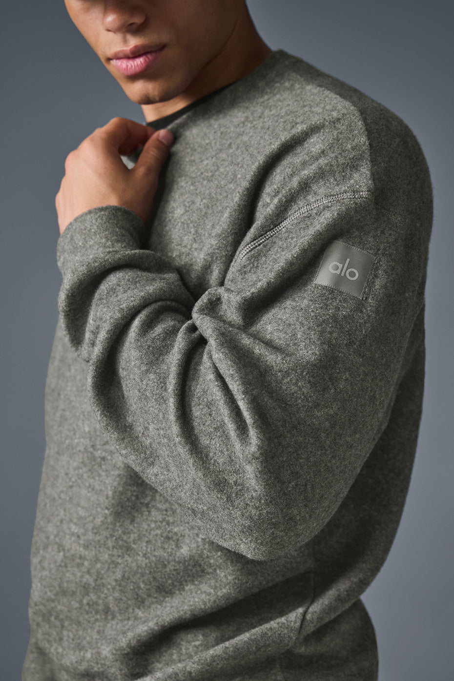 Triumph Restore Crew Neck Sweatshirt - Grey Triblend image 4