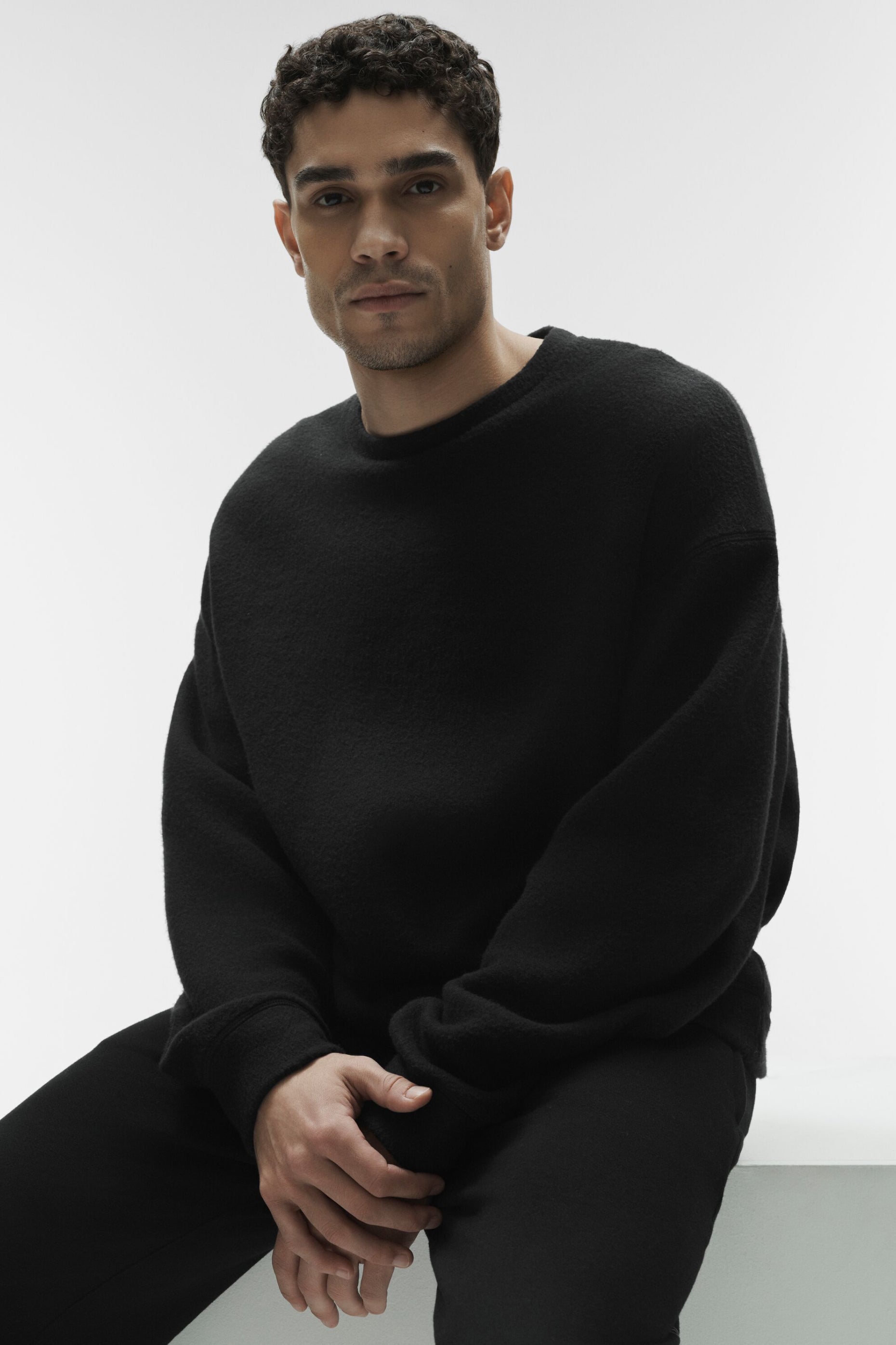 Triumph Restore Crew Neck Sweatshirt - Black image 1