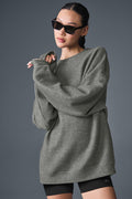 Triumph Restore Crew Neck Sweatshirt - Grey Triblend image 1