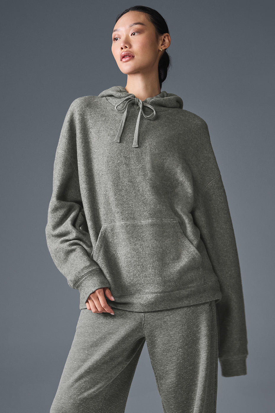 Triumph Restore Hoodie - Grey Triblend image 1