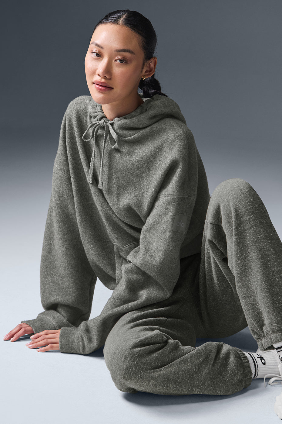 Triumph Restore Hoodie - Grey Triblend image 5