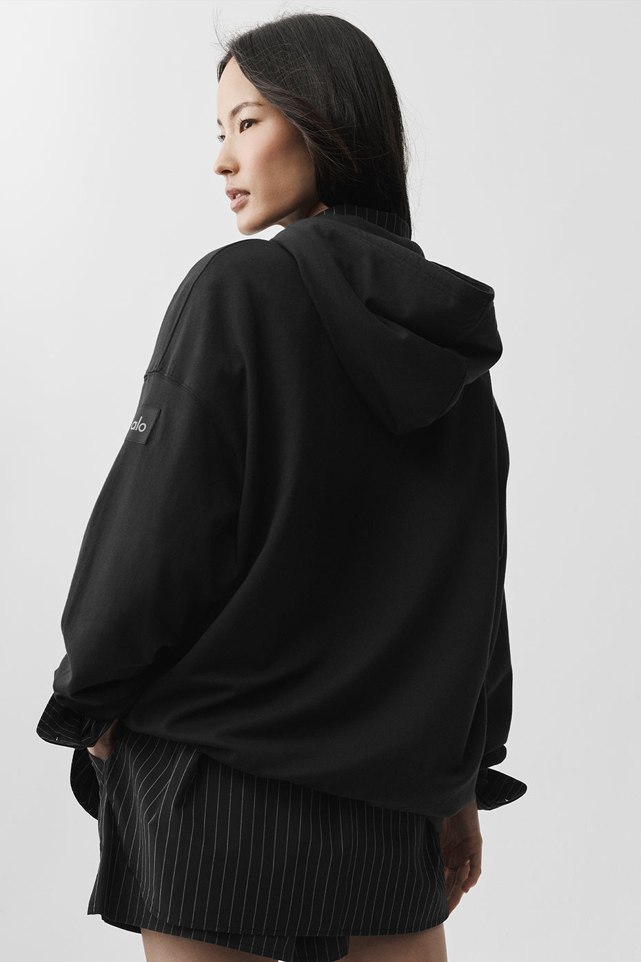 Double Take Hoodie - Black image 2