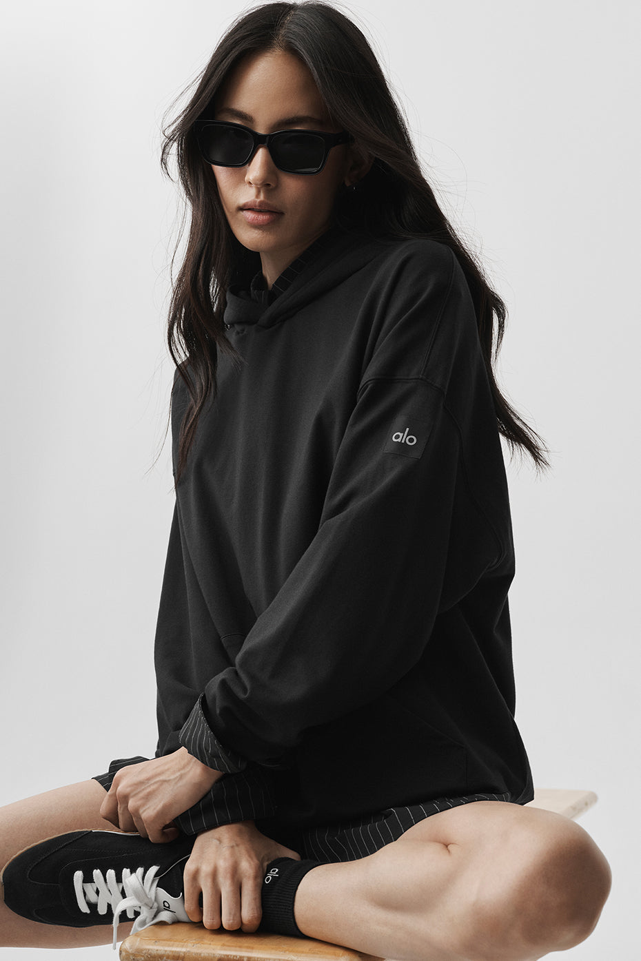 Double Take Hoodie - Black image 5
