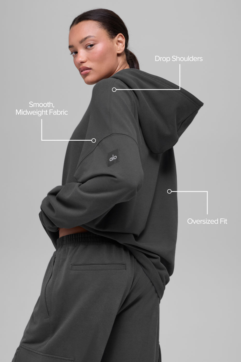 Double Take Hoodie - Anthracite image 2