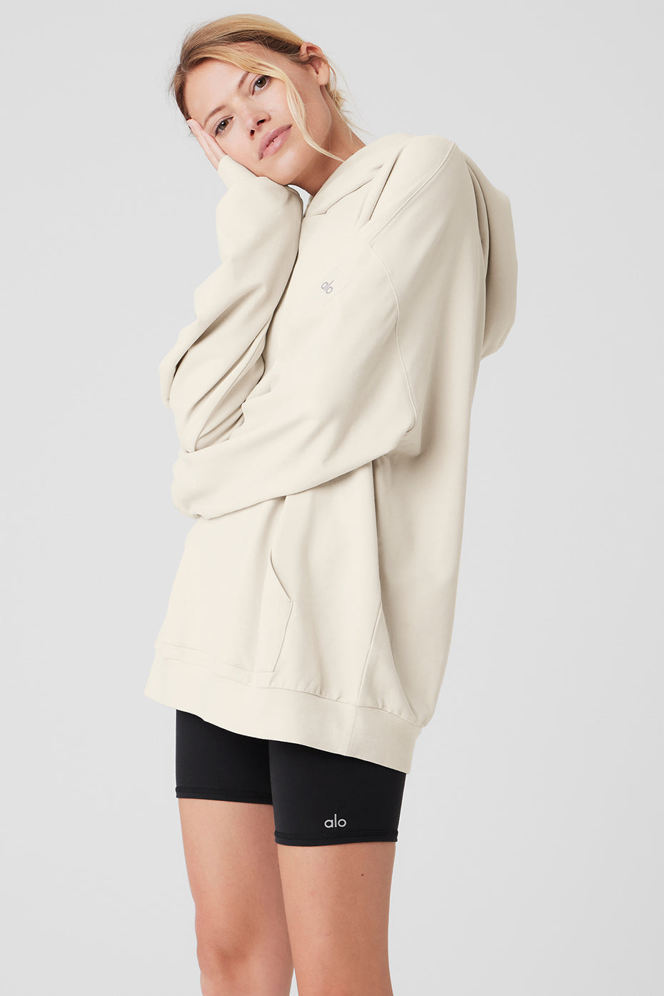 Double Take Hoodie - Bone image 3