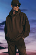 Double Take Hoodie - Espresso image 1