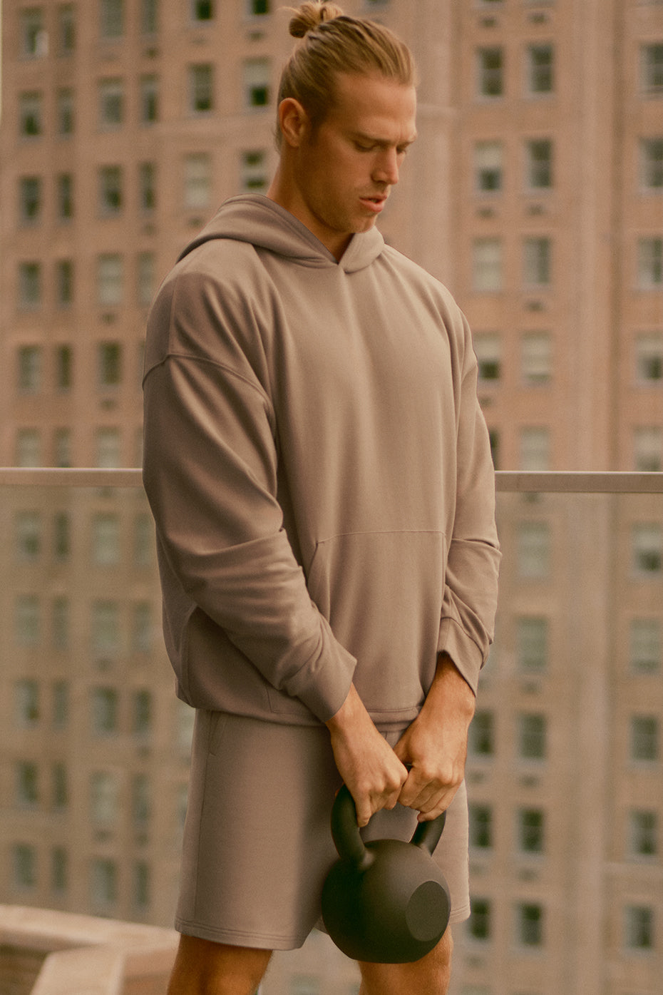 Double Take Hoodie - Gravel image 1