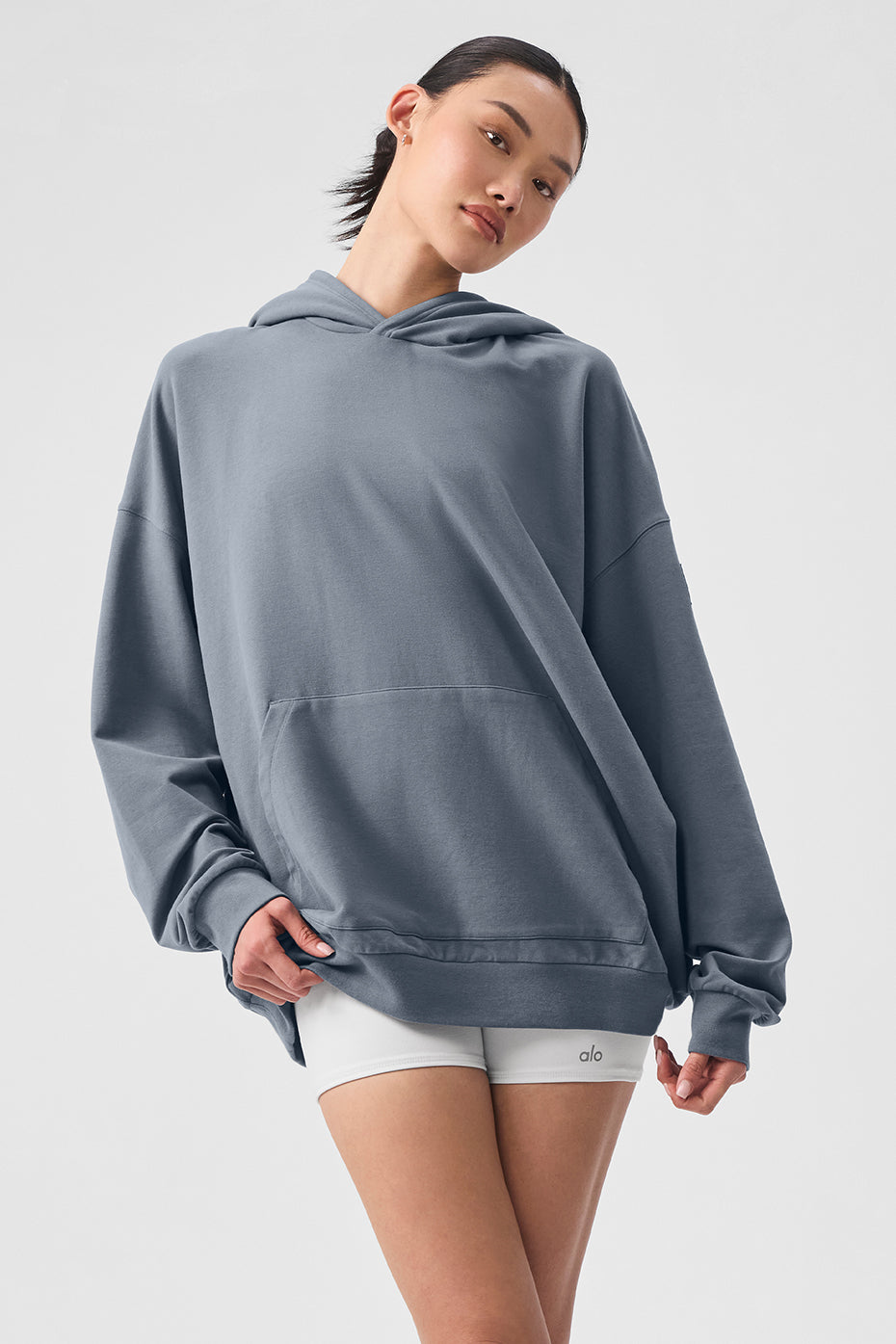 Double Take Hoodie - Steel Grey image 1