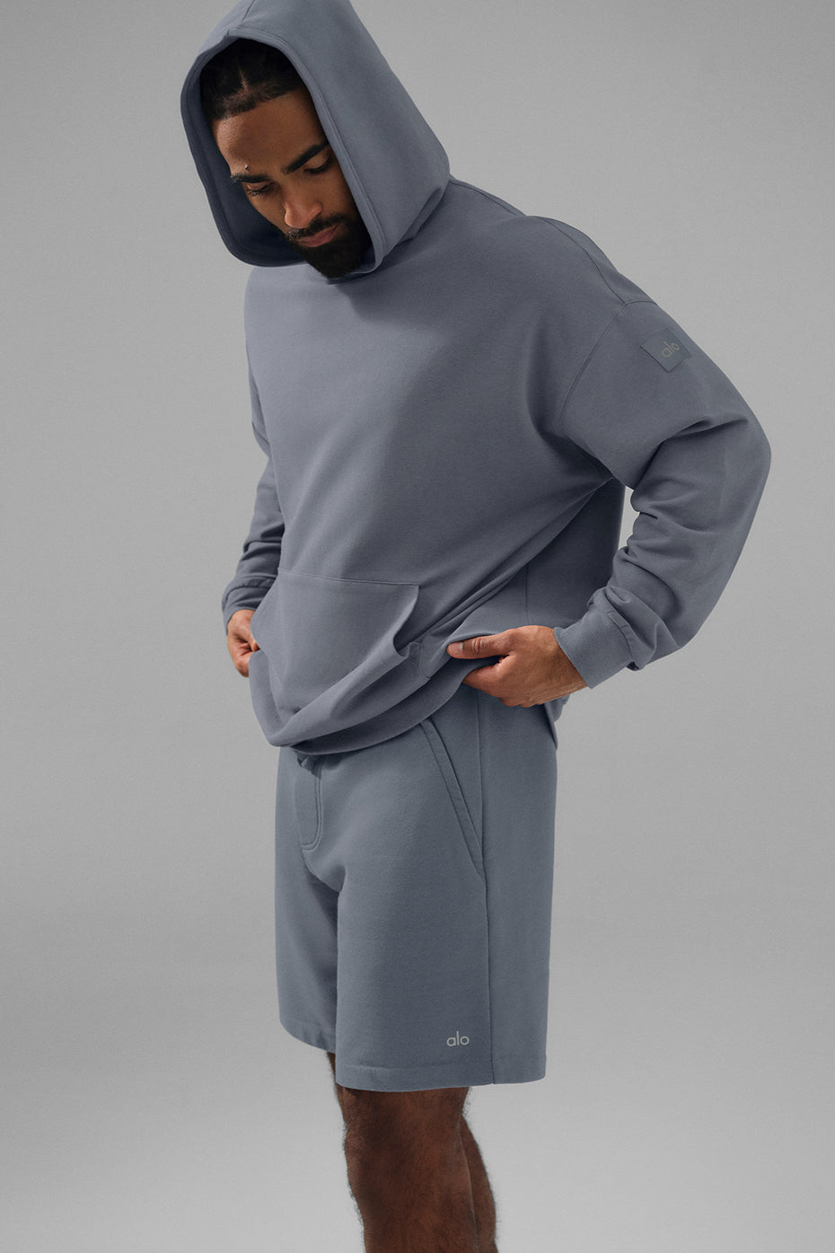 Double Take Hoodie - Steel Grey image 1