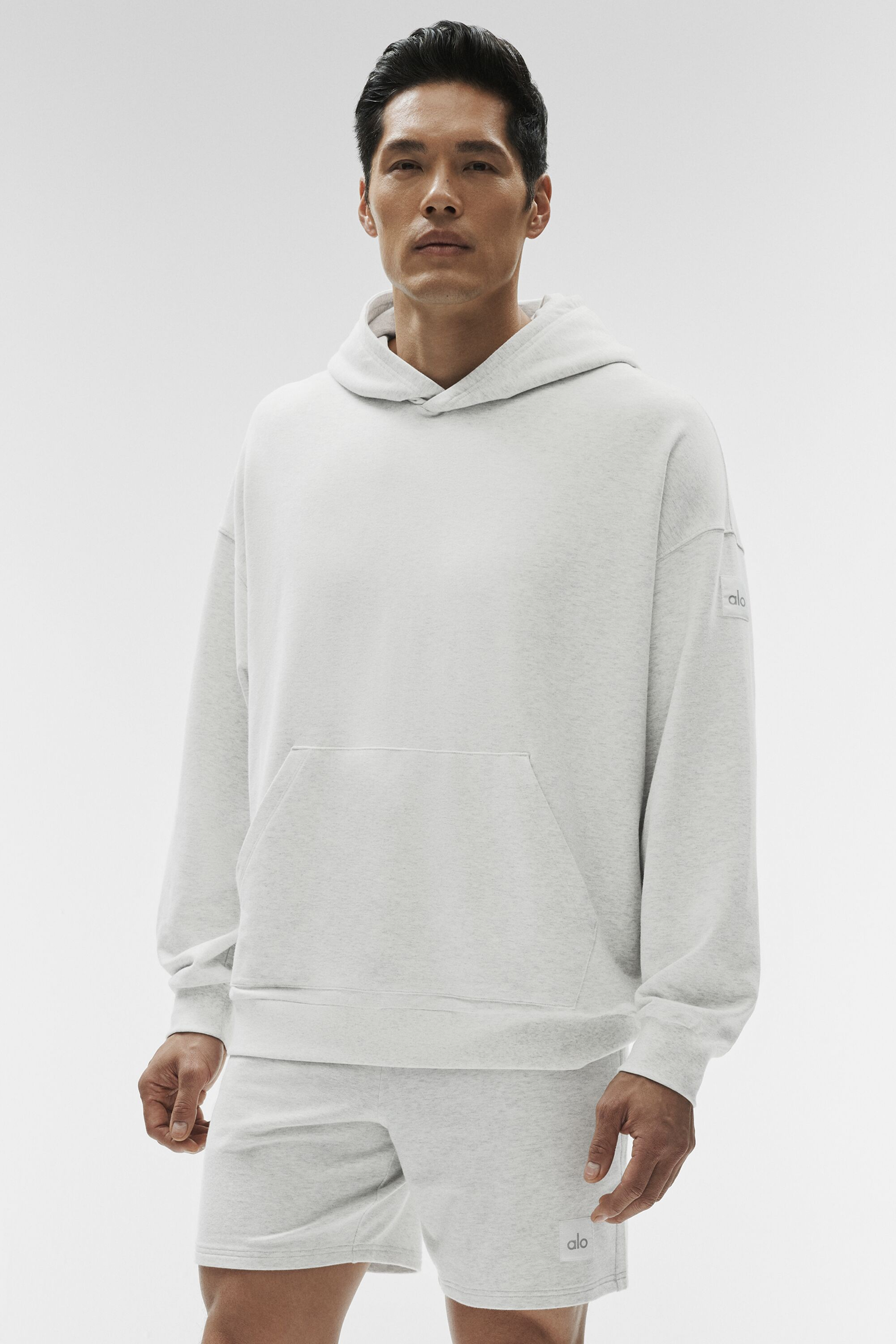Double Take Hoodie - White Heather image 1