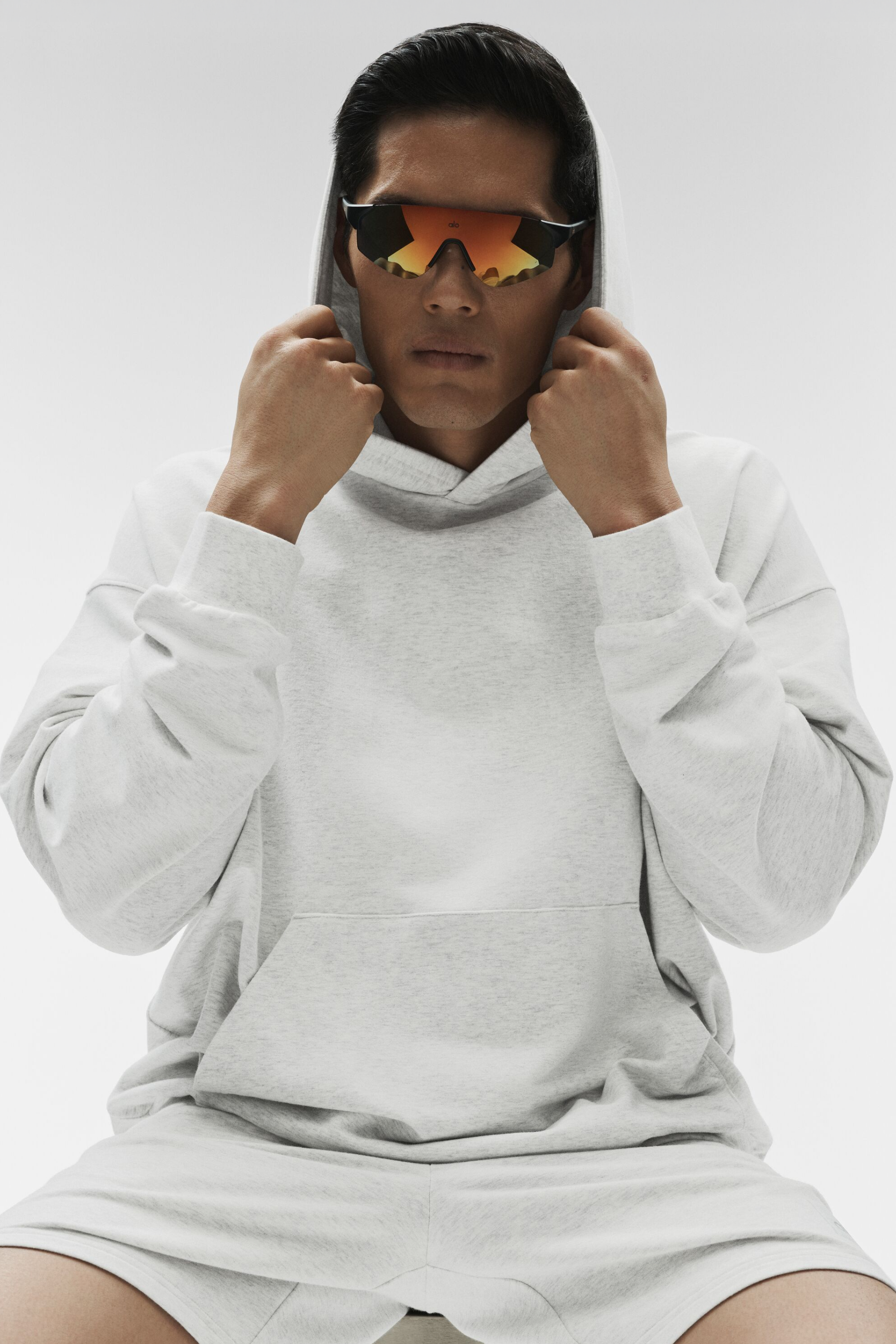 Double Take Hoodie - White Heather image 3