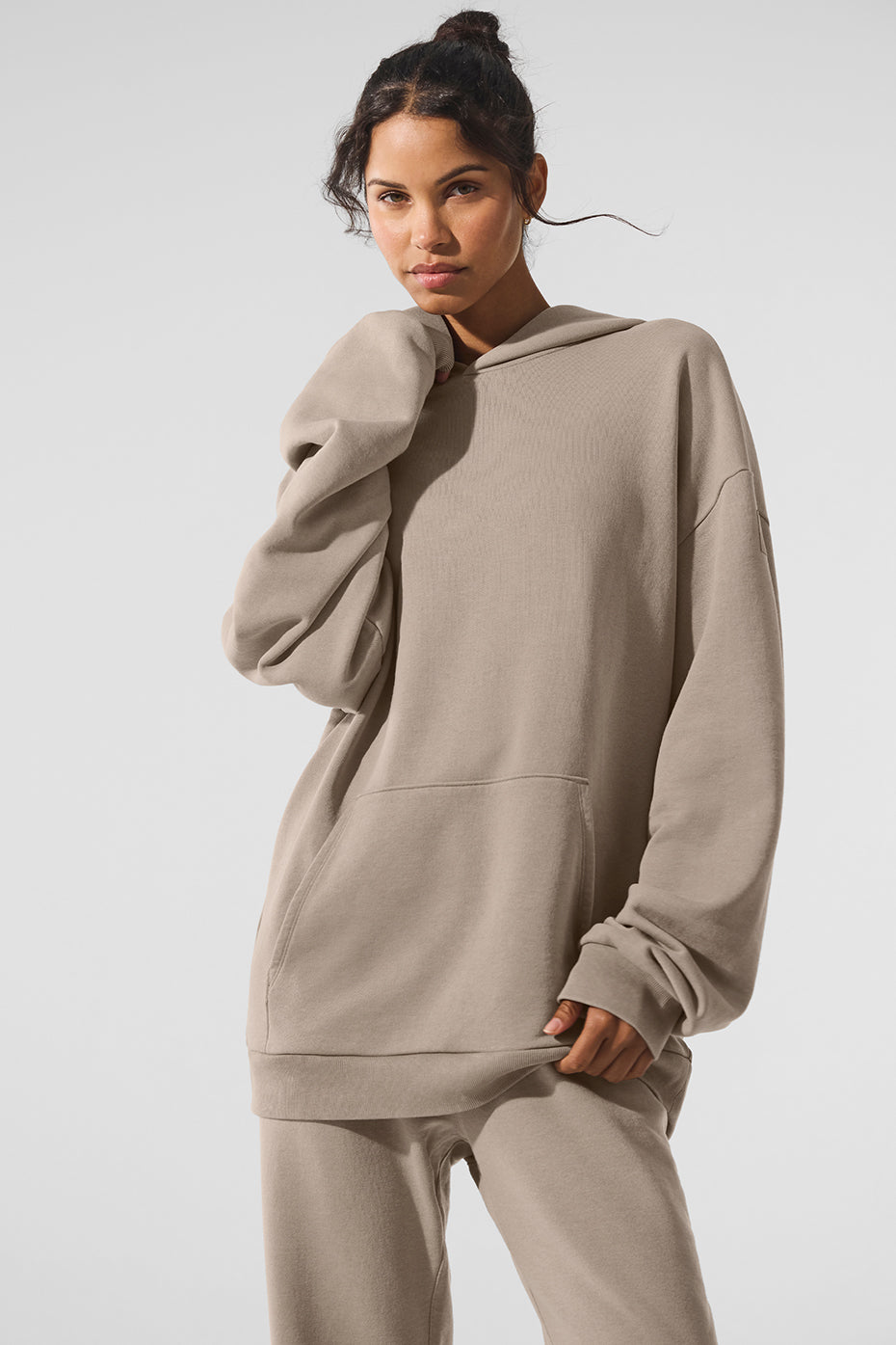 Chill Vintage Wash Hoodie - Gravel Wash image 1