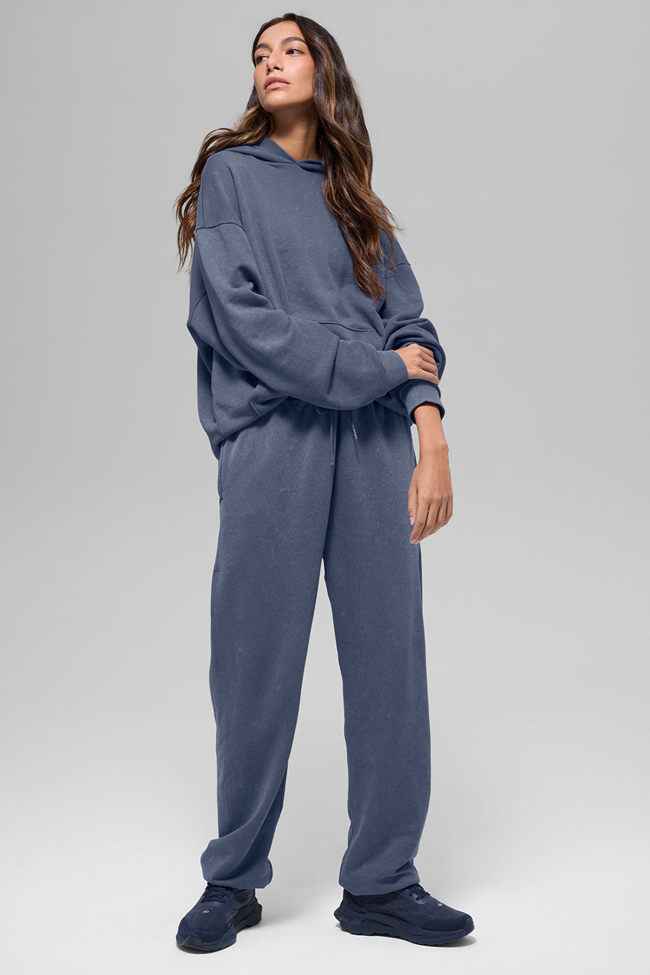 Chill Vintage Wash Hoodie - Bluestone Wash image 4