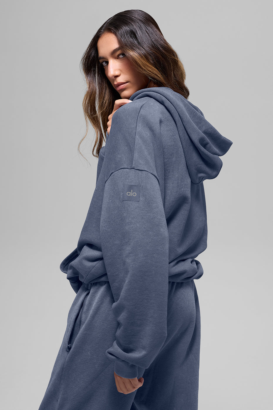 Chill Vintage Wash Hoodie - Bluestone Wash image 2