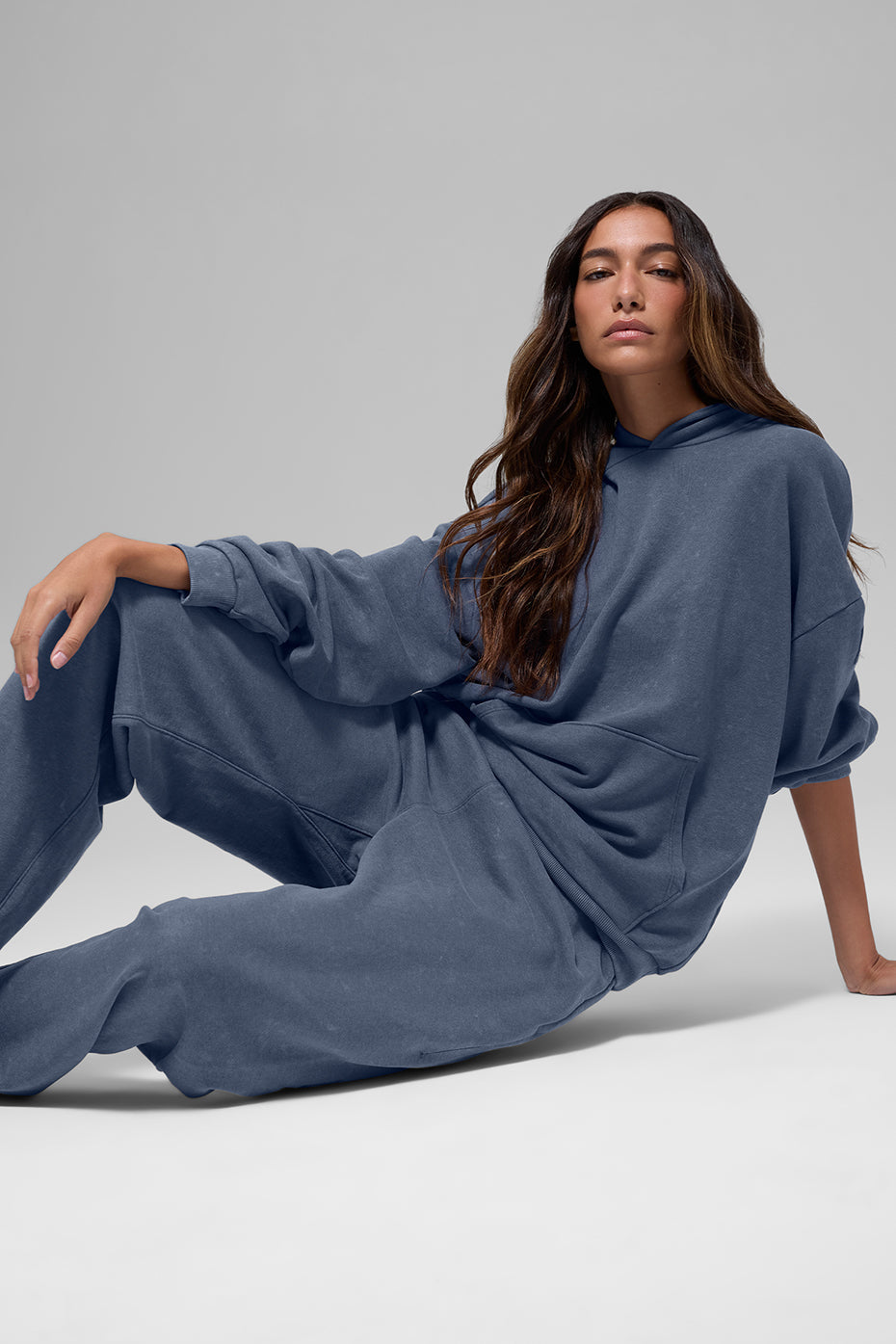 Chill Vintage Wash Hoodie - Bluestone Wash image 3